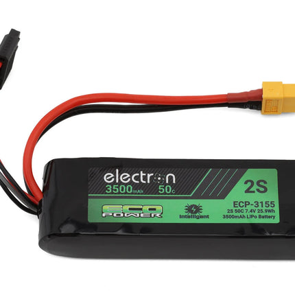 EcoPower "Electron" 2S 50C Intelligent LiPo Battery w/XT60 Connector (7.4V/3500mAh) (ECP-3155)