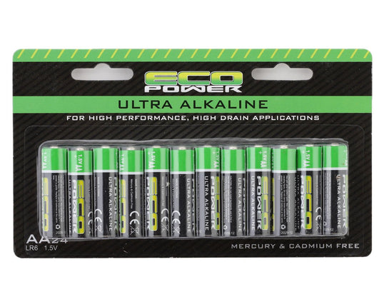 EcoPower Ultra Alkaline AA Batteries (24)  Part # ECP-5062