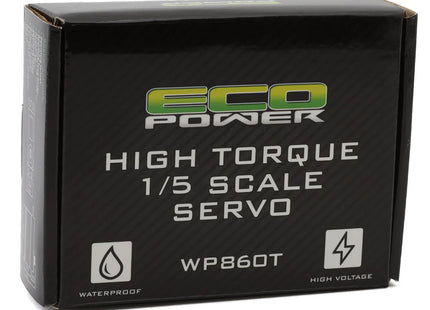 EcoPower WP860T 1/5 Scale Waterproof Metal Gear Servo ECP-860T