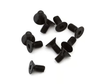 EcoPower 3mm High Strength Steel Flat Head Screws (10) (3x6mm) Part #ECP-H-2201