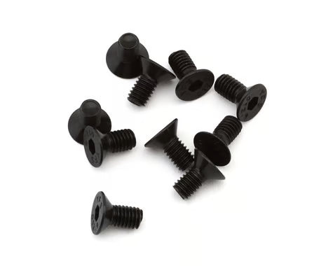 EcoPower 3mm High Strength Steel Flat Head Screws (10) (3x6mm) Part #ECP-H-2201