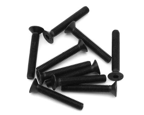 EcoPower 3mm High Strength Steel Flat Head Screws (10) (3x20mm) Part #ECP-H-2209
