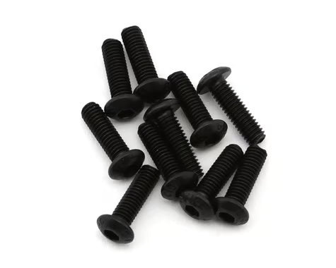 EcoPower 3mm High Strength Steel Button Head Screws (10) (3x10mm) Part #ECP-H-3203