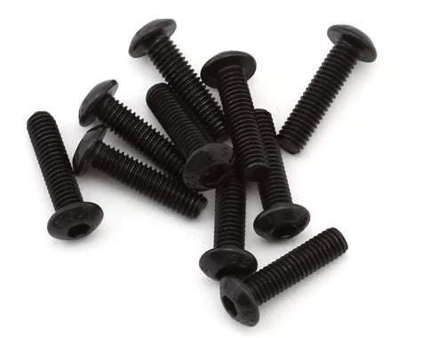 EcoPower 3mm High Strength Steel Button Head Screws (10) (3x12mm) Part #ECP-H-3204