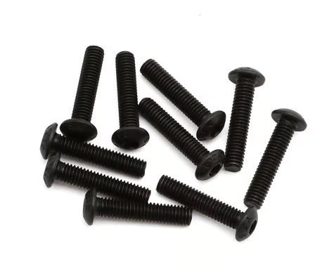 EcoPower 3mm High Strength Steel Button Head Screws (10) (3x14mm) Part #ECP-H-3205