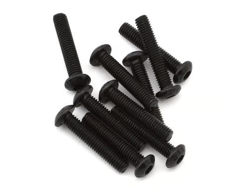 EcoPower 3mm High Strength Steel Button Head Screws (10) (3x16mm) Part #ECP-H-3206