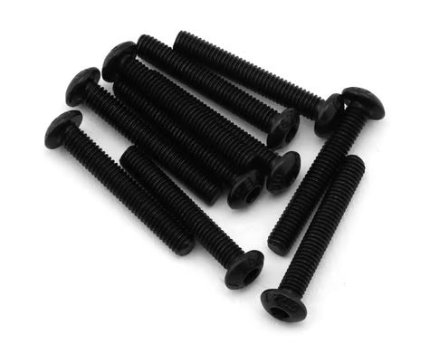 EcoPower 3mm High Strength Steel Button Head Screws (10) (3x20mm) Part #ECP-H-3207