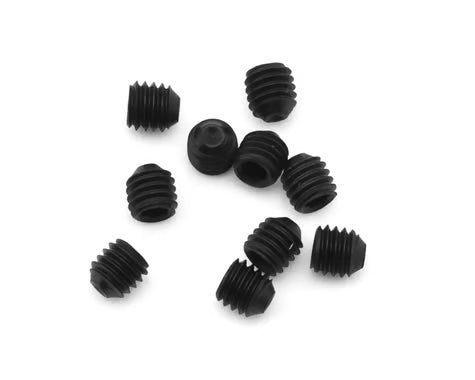 EcoPower 3mm High Strength Steel Cup Style Set Screws (10) (3x3mm) Part #ECP-H-4000