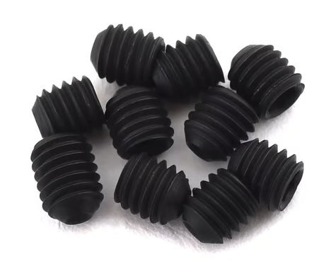 EcoPower 3mm High Strength Steel Cup Style Set Screws (10) (3x4mm) Part #ECP-H-4001