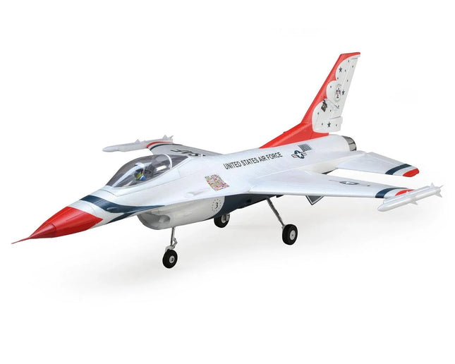 E-flite F-16 Thunderbird 70mm EDF BNF Basic Electric Jet (815mm) w/AS3X & SAFE Select EFL78500