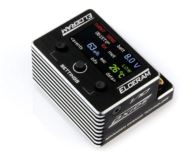 Elceram G2 Oxide 1/10 Brushless ESC w/Color LCD Display – ELC021