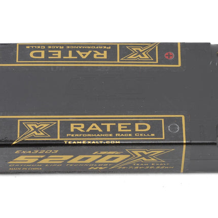 Team Exalt "X-Rated" LCG Shorty 2S LiHV Battery (7.6V/5200mAh/135C) EXA3203