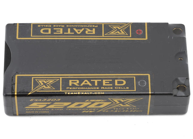 Team Exalt "X-Rated" LCG Shorty 2S LiHV Battery (7.6V/5200mAh/135C)