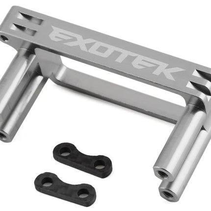 Exotek Tenacity / Lasernut Aluminum HD Servo Mount (Gun Metal) (EXO2110)