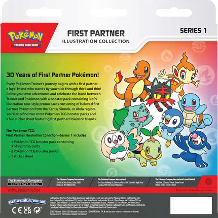 Pokémon TCG: First Partner Illustration Collection – Series 1