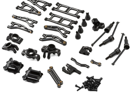Furitek Arrma™ Granite/Typhon Grom Ultimate Aluminum Upgrade Combo (Black) Part# FTK-FUR-2624