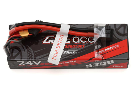 Gens Ace G-Tech Smart 2S LiPo Battery 60C (7.4V/5300mAh) – Universal Connector  Part Number: GEA532S60T3GT