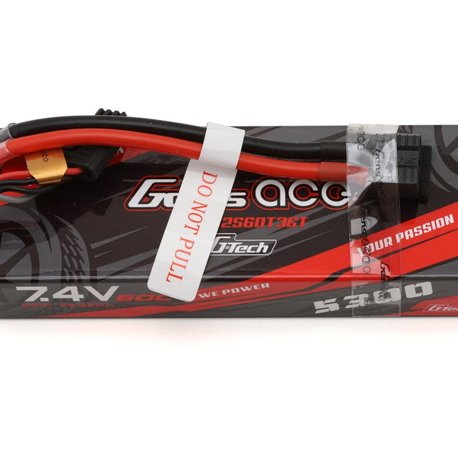 Gens Ace G-Tech Smart 2S LiPo Battery 60C (7.4V/5300mAh) – Universal Connector  Part Number: GEA532S60T3GT