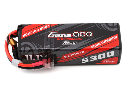 Gens Ace G-Tech Smart 3S LiPo Battery 60C (11.1V/5300mAh) – T-Style Connector  Part Number: GEA533S60DGT