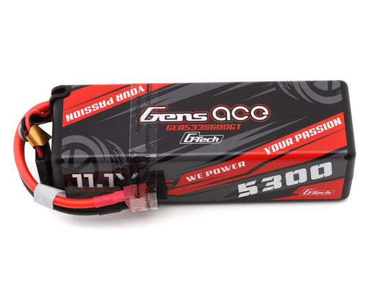 Gens Ace G-Tech Smart 3S LiPo Battery 60C (11.1V/5300mAh) – T-Style Connector  Part Number: GEA533S60DGT