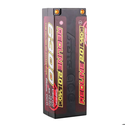 Gens Ace Redline 2.0 4S LiHV Battery 140C (15.2V/6300mAh) w/5.0mm Bullet