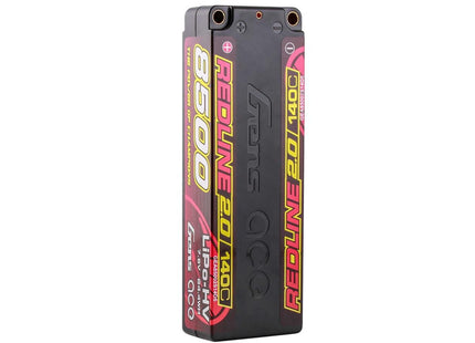 Gens Ace Redline 2.0 2S LiHV Battery 140C (7.6V/8500mAh) w/5mm Bullets (Part #GEA85002S14D5)