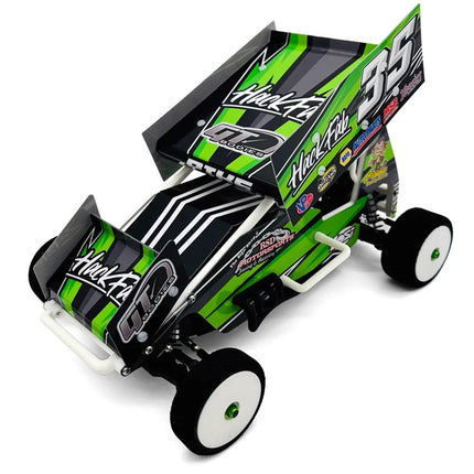 HackFab Losi Mini-B Bolt-On Sprint Car Lexan Body Kit (Clear) – HFB02045