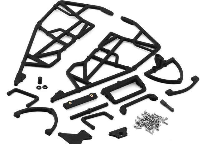 HackFab Losi Mini-B Bolt-On Sprint Car Cage (Black) – HFB02046BK