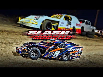 Traxxas Slash Modified 1/10 RTR 2WD Dirt Oval Racer (Blue, Green, Orange, Pink or Red) w/TQ 2.4GHz Radio (104354-74)