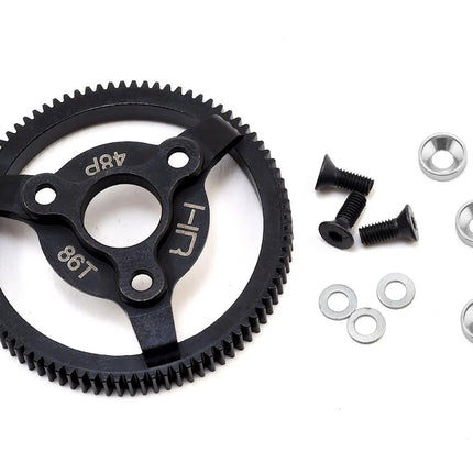 Hot Racing 48P Hardened Steel Spur Gear (86T) – Traxxas 2WD STE886