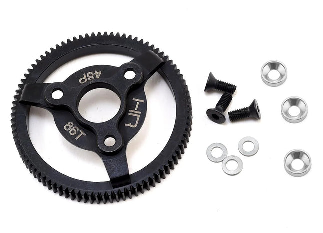 Hot Racing 48P Hardened Steel Spur Gear (86T) – Traxxas 2WD STE886