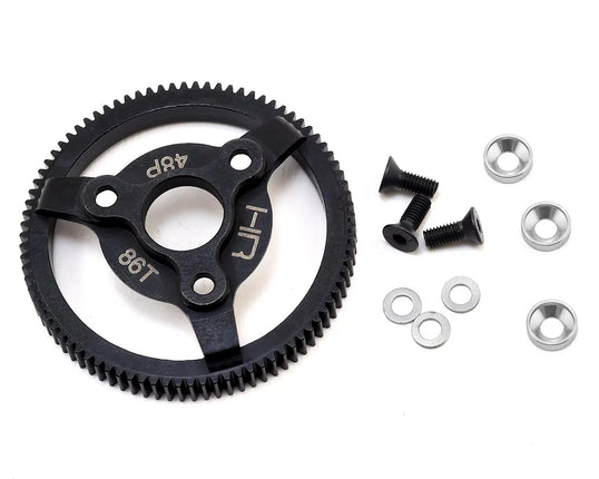 Hot Racing 48P Hardened Steel Spur Gear (86T) – Traxxas 2WD STE886