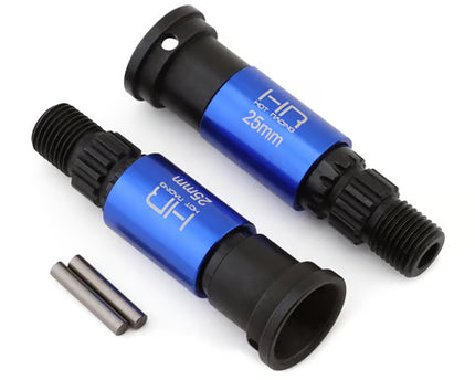Hot Racing Steel HD CV Drive Axles (+25mm) for Traxxas XRT & X-Maxx (2) (HRAXRT288C25)