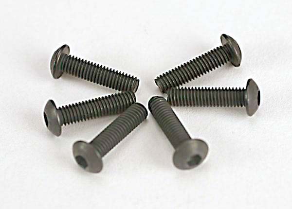 Traxxas 3x12mm Button Head Screws (6) Part #: 2578