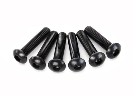 Traxxas Button-Head Machine Screws 3x14mm (6) 2593