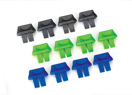Traxxas Battery Plug Charge Indicator Set (Green x4, Blue x4, Grey x4) – Part #2943