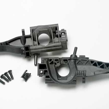 Traxxas Revo Rear Bulkhead Set (Left & Right Halves) with Rear Differential Retainer & Hardware -5329