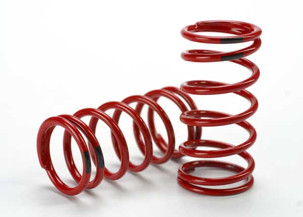 Traxxas Shock Springs (Black – GTR 4.4 Rate, Revo) (2) – 5441