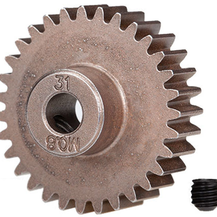Traxxas 32P Hardened Steel Pinion Gear (31T, 5mm Bore) – Part #5638