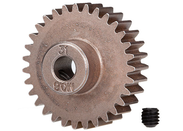 Traxxas 32P Hardened Steel Pinion Gear (31T, 5mm Bore) – Part #5638