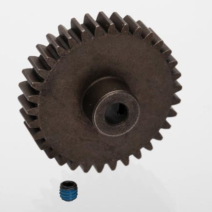 Traxxas 34-Tooth Pinion Gear (1.0 Mod, 5mm Bore) – Part #6493