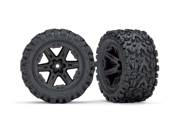 Traxxas Talon EXT 2.8" Pre-Mounted Tires w/RXT Wheels (Black) (2) Part Number: 6773