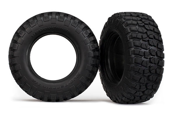 Traxxas 2.2/3.0 BFGoodrich Mud-Terrain T/A KM2 Tires w/Foam (2) – S1 Compound (6871R)