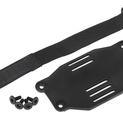 Traxxas TRX-4 Battery Plate & Strap Set (8223)