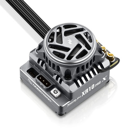 Hobbywing XR10 Pro G3X Stock Spec 160A Sensored ESC – Titanium Grey - 30112620