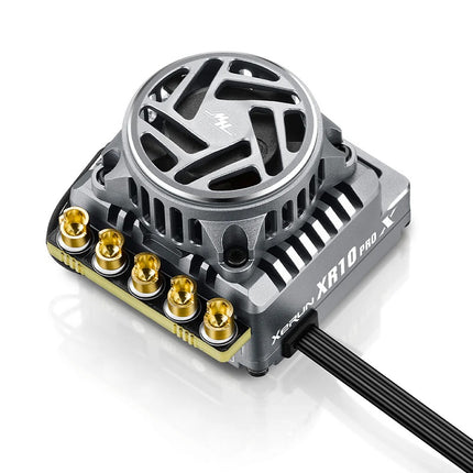 Hobbywing XR10 Pro G3X Stock Spec 160A Sensored ESC – Titanium Grey - 30112620