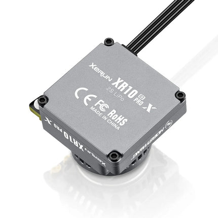 Hobbywing XR10 Pro G3X Stock Spec 160A Sensored ESC – Titanium Grey - 30112620