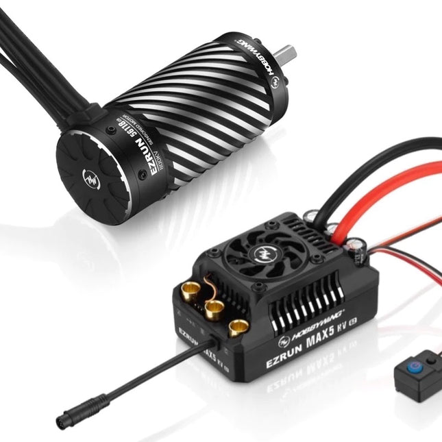 Hobbywing EZRun MAX5 HV G2 ESC & 56118SD 800kV Motor Combo