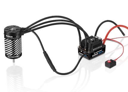 Hobbywing EZRun MAX10 G2 80A ESC / 3652SD 4100kV Sensored Brushless Waterproof Combo Part #: 38020347