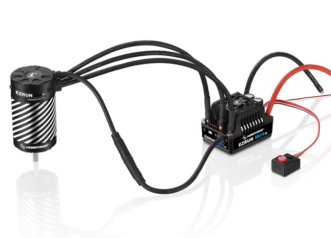 Hobbywing EZRun MAX10 G2 80A ESC / 3652SD 4100kV Sensored Brushless Waterproof Combo Part #: 38020347